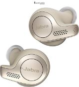 RRP £110.66 - Jabra Elite 65t Earbuds – Passive Noise Cancelling Bluetooth Earphones with Four-Micr