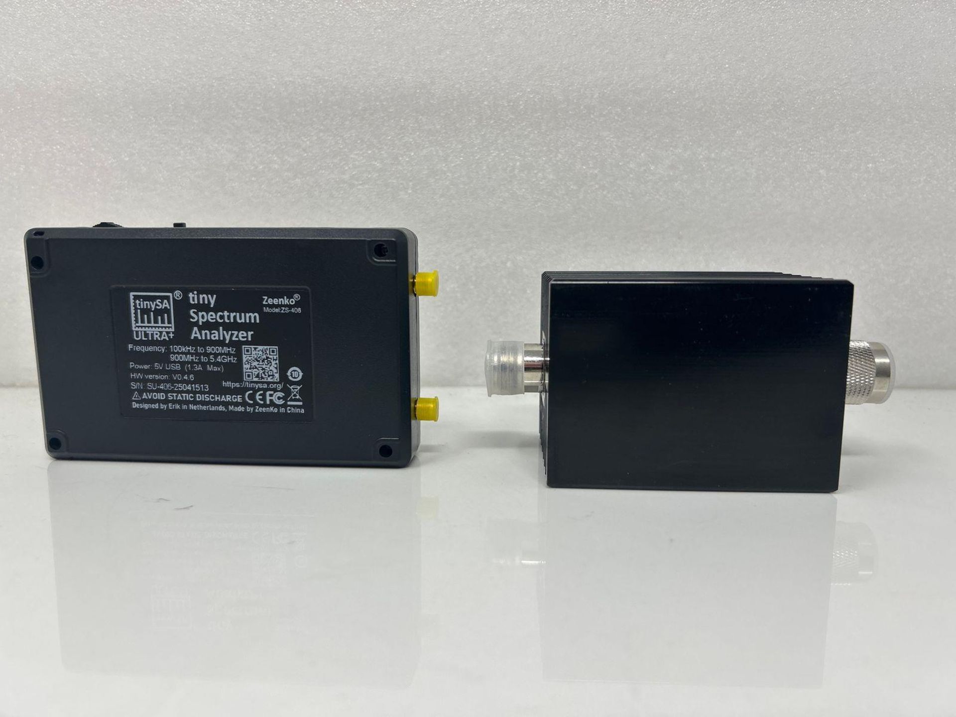 RRP £174.93 - SeeSii TinySA Ultra+ ZS406 Spectrum Analyzer with 50W Attenuator, 4.0 Inch 100kHz to - Image 4 of 4