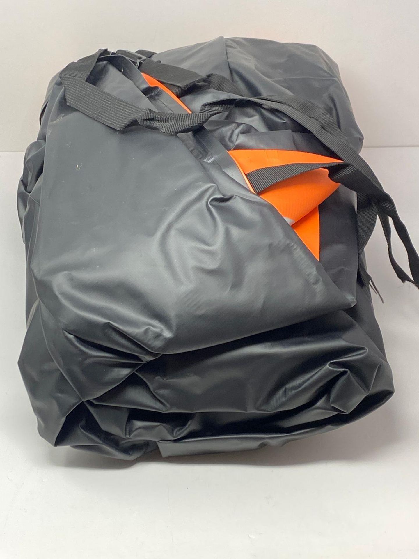 RRP £54.78 - Signstek Car Roof Bag,21 Cubic Feet Large Roofing Cargo Carrier Bags Waterproof Soft R - Image 2 of 4