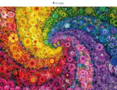 Schmidt | Colourful Swirl of Flowers (2,000 Pieces) | Jigsaw Puzzle | Ages 14+ | 1+ Players