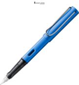 LAMY AL-star oceanblue - Fountain Pen with ergonomic grip & polished steel nib in size M - lightwei
