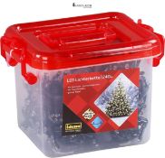 Idena 31816 LED Fairy Lights with 240 LEDs in Warm White, with Transparent Plastic Box and Transfor