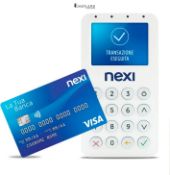 Nexi BP-55 Mobile Pos - Contactless Portable Electronic Reader for Payments with Debit Card, Credit
