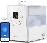 RRP £99.99 - LEVOIT Smart Humidifiers for Bedroom Large Room Home , 6 L Top-Fill Warm & Cool Mist H