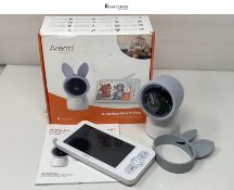 RRP £117.80 - ARENTI 2.5K 5Ghz Wifi Baby Monitor with Camera and Night Vision,5'' Display,Pan Tilt,
