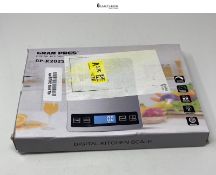 GRAM PRES Food Scale Rechargeable, 22lb Digital Kitchen Scale Weight Grams and oz with Timer & Hold