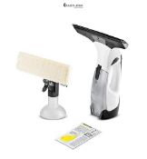 RRP £59.99 - Kärcher Window Vac WV 5 Plus, Battery Running Time: 35 min, Removable Battery, LED Dis