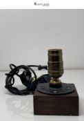 Bonlux Industrial Table Lamp Dimmable, Steampunk Desk Lamp, Vintage Bedside E27 Edison Holder Base,