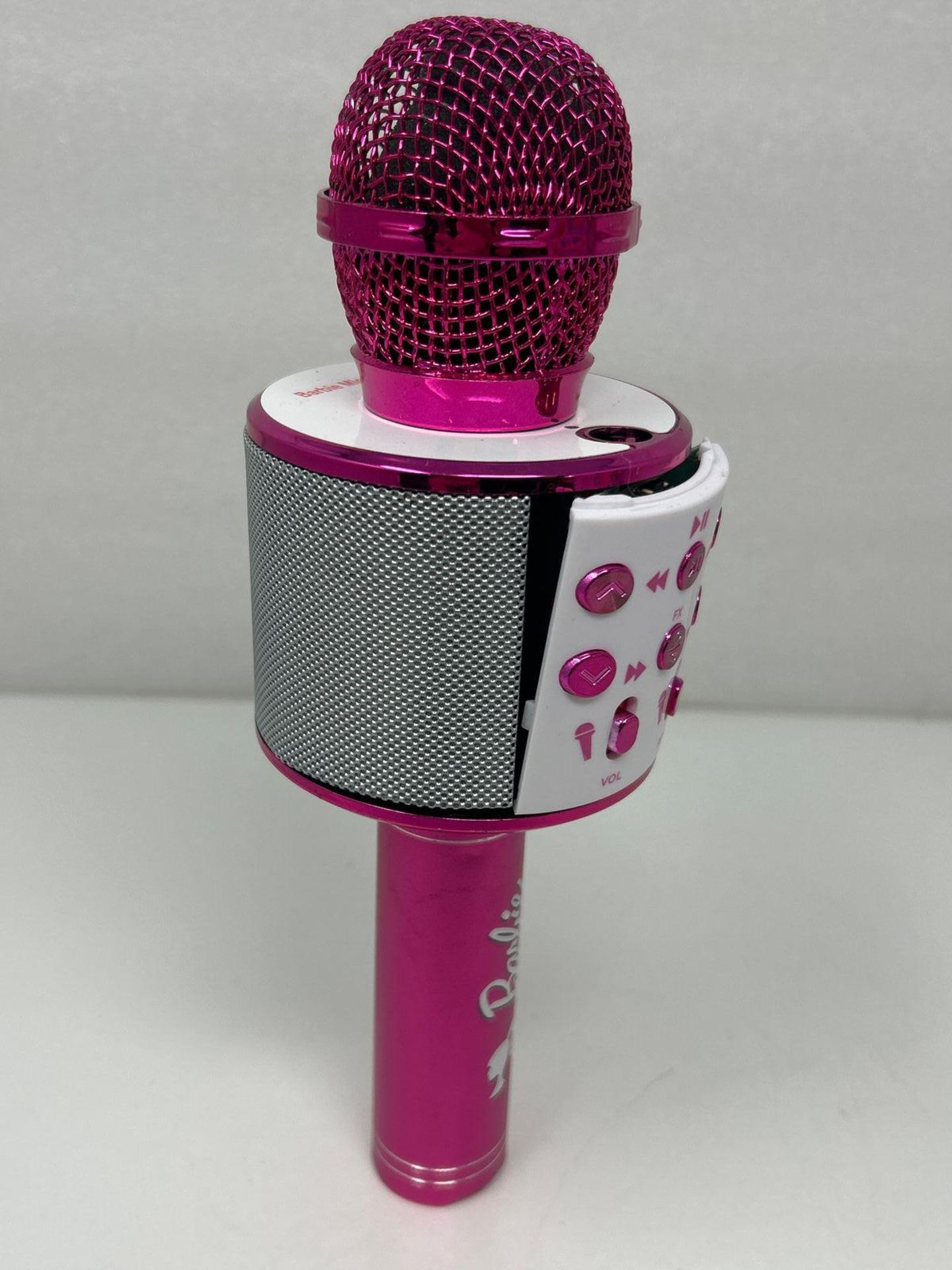 Barbie Bright Voicemaster Microphone | Karaoke Wireless Microphone | Wireless Speaker | Multi-colou - Image 3 of 4