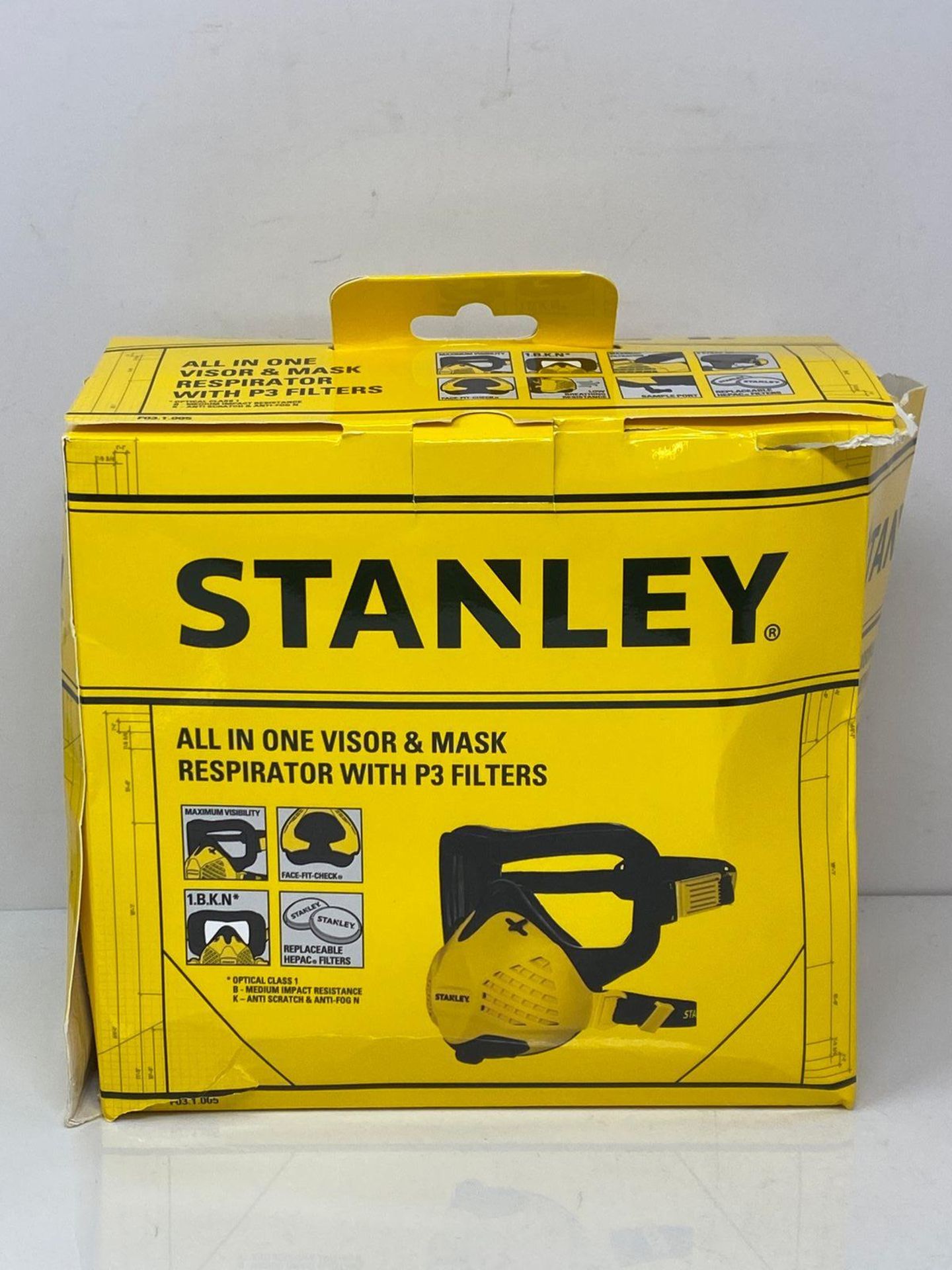 Stanley All-In-One Visor & Dust Mask Respirator - Image 2 of 4
