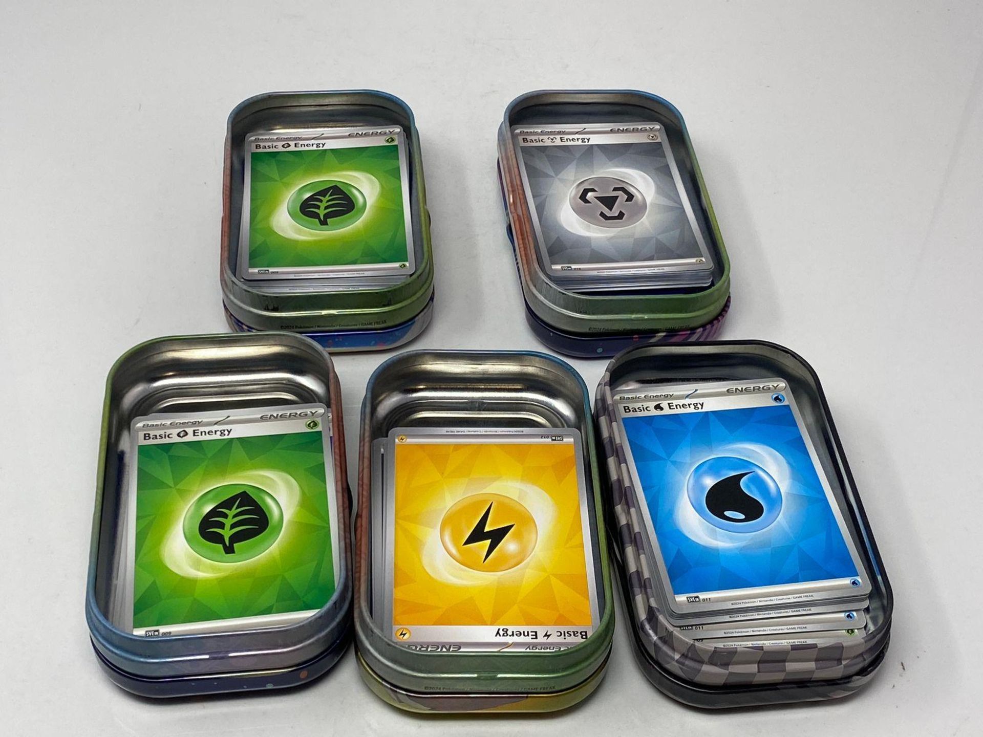 Pokémon TCG: Kanto Friends Mini Tin 5-Pack Bundle (10 Booster Packs, 5 Coins, 5 Art Cards) - Image 3 of 4