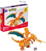 MEGA Pokémon Action Figure, Charizard Pokemon, Building Toys for Kids and Adults, Collectible Chara