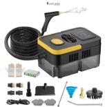 RRP £65.99 - Steam Cleaner, 2500W High Pressure Steam Cleaner for Home, 10s Fast Heat-Up, Chemical-