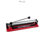 Faithfull Tile Cutter 300mm â€“ Manual Dual Rail Tile Cutter for Wall, Floor & Quarry Tiles up to 3
