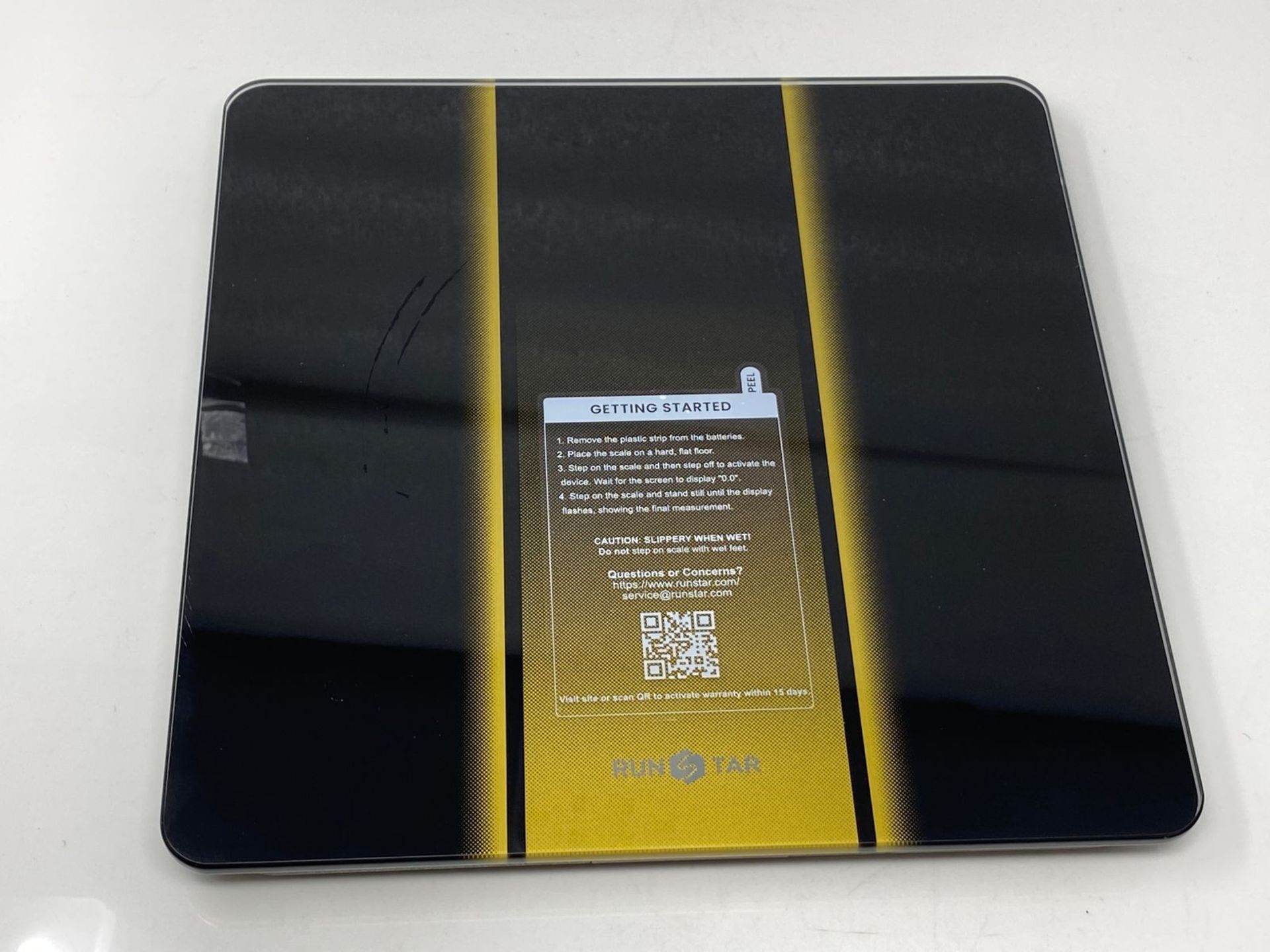 RunStar Scale for Body Weight, Digital Bathroom Scale with High Precision, Clear LED Backlight Disp - Image 4 of 4