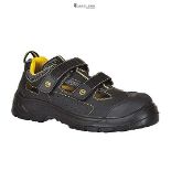 RRP £51.94 - Portwest FC04BKR40 Compositelite ESD Tagus Sandal, S1P, Regular, Size: 40, Black