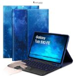 CACOE Keyboard Case Compatible with Samsung Galaxy Tab S9 FE 10.9 / S9 2023 11 Inch Keyboard with T