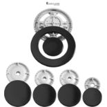 10PCS Oven Gas Hob Covers, Cooker Hat Set, Oven Cooker Hob Gas Burner Cap, Gas Hob Burner Flame Cap
