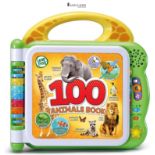 LeapFrog 100 Animals Book, Baby Book with Sounds and Words for Learning Play, Educational Toy for K