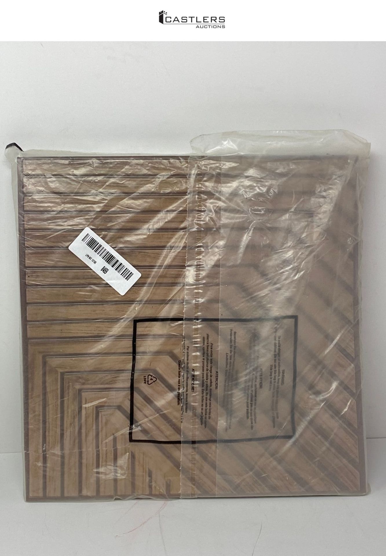 NEW - Tokenhigh 10Pcs 3D Wall Panels Self Adhesive, 30x30cm Wood Slat Effect Wallpaper, Waterproof