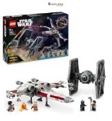 NEW - RRP £94.99 - LEGO Star Wars 75393 TIE Fighter & X-Wing Mash-up - Building Toy with 2 Starship