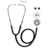 Primacare DS-9290-BK Adult Size 22 Inch Stethoscope for Diagnostics and Screening Instruments Light