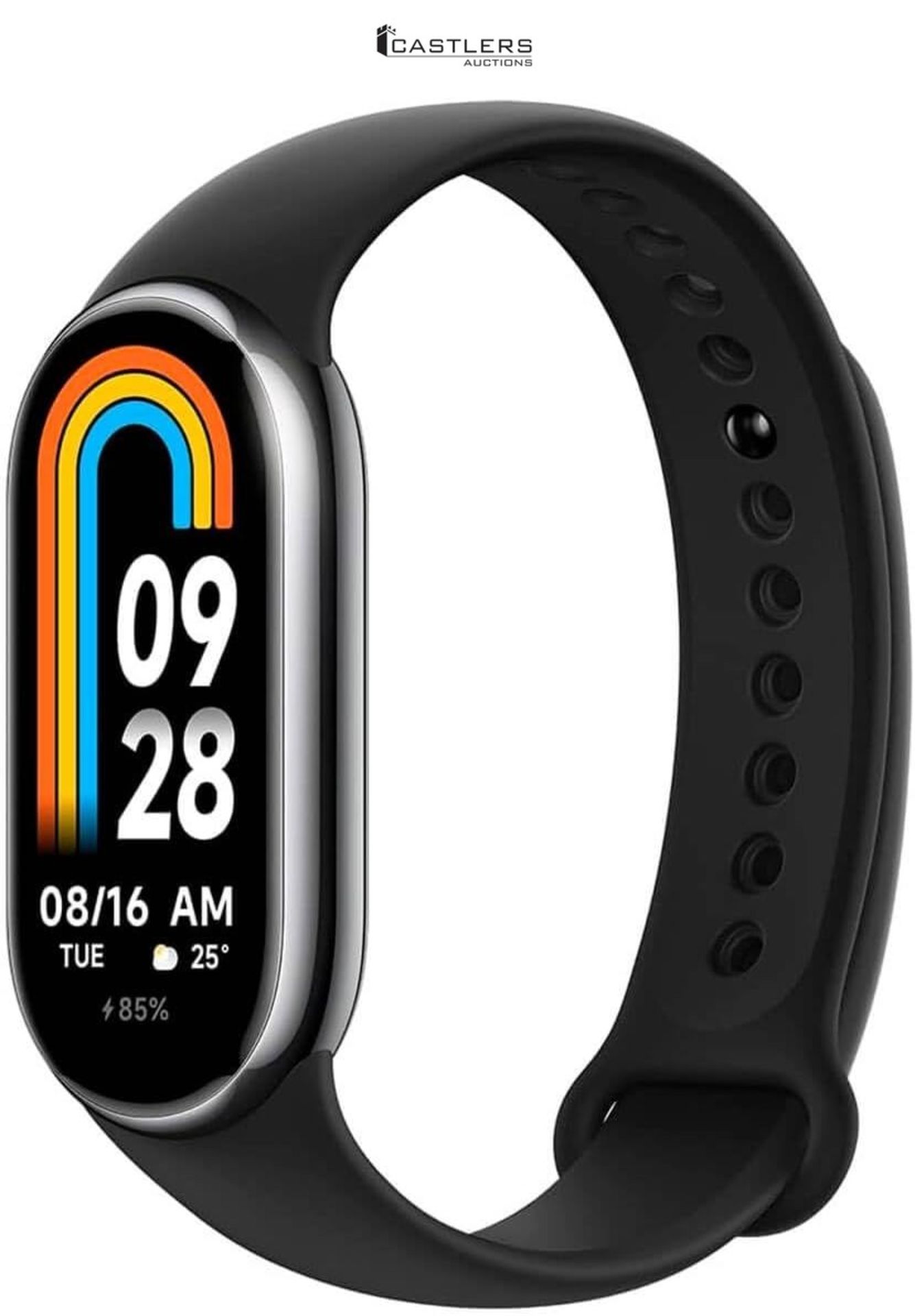 Xiaomi Mi Smart Band 8 Activity Bracelet, AMOLED Display, Heart Rate Monitoring, 190mAh, 150+ Sport
