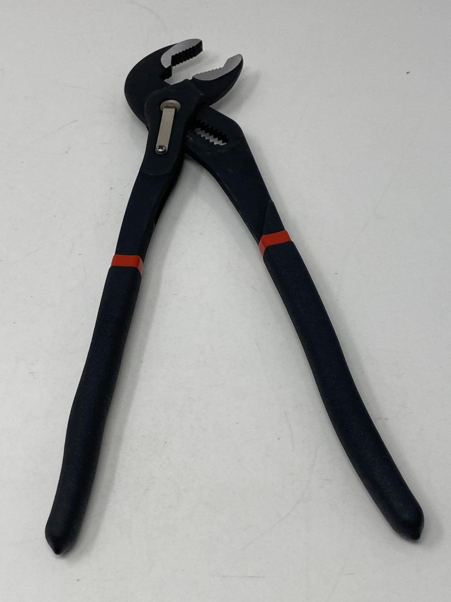 Amazon Basics Quick Release Water Pump Pliers 12" Grooved Slip Joint, Black - Image 2 of 3