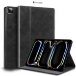 Gexmil Leather Case for iPad Pro 11 Inch (M5/M4) 2025/2024 with Adjustable Stand,Protective Shockpr