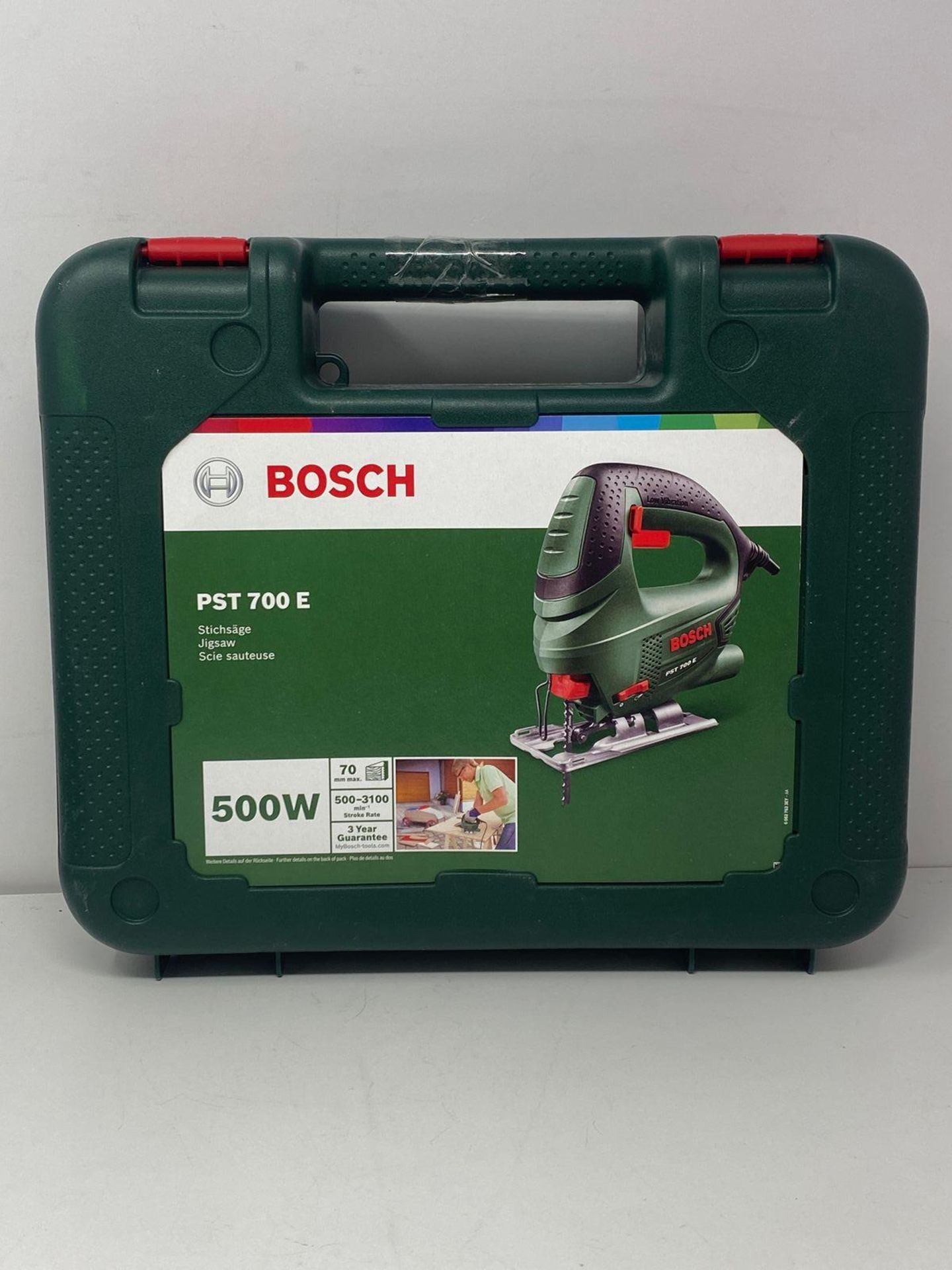 RRP £59.00 - Bosch Home and Garden Jigsaw PST 700 E (500 W, 1x saw blade, in carrying case) - Image 2 of 5