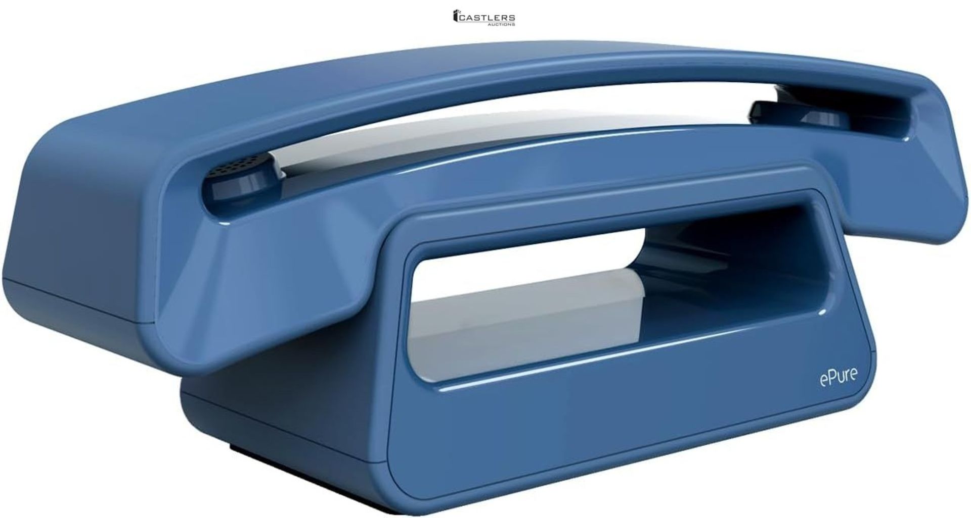 ALCATEL ePure Iconic - Cordless DECT landline phone - Vintage design - Large, high-resolution graph