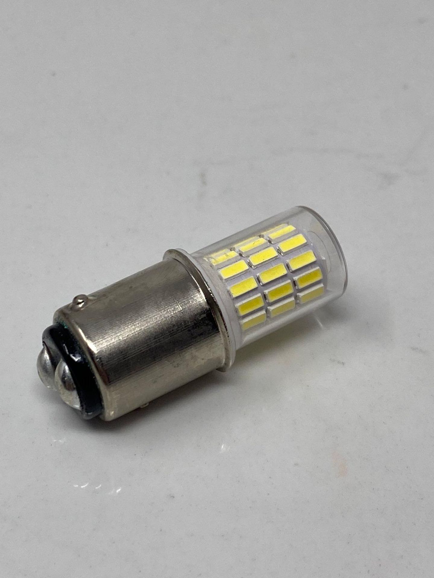 Super Bright 6500k White P21/5W 1157 BAY15D LED Brake Light Bulb,12V-24V 2W 250LM 1016 1034 7528 23 - Image 3 of 3