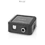 Nedis Digital Audio Converter, HDMI eARC to Optical Toslink & Coaxial, Supports Dolby Digital 5.1 D