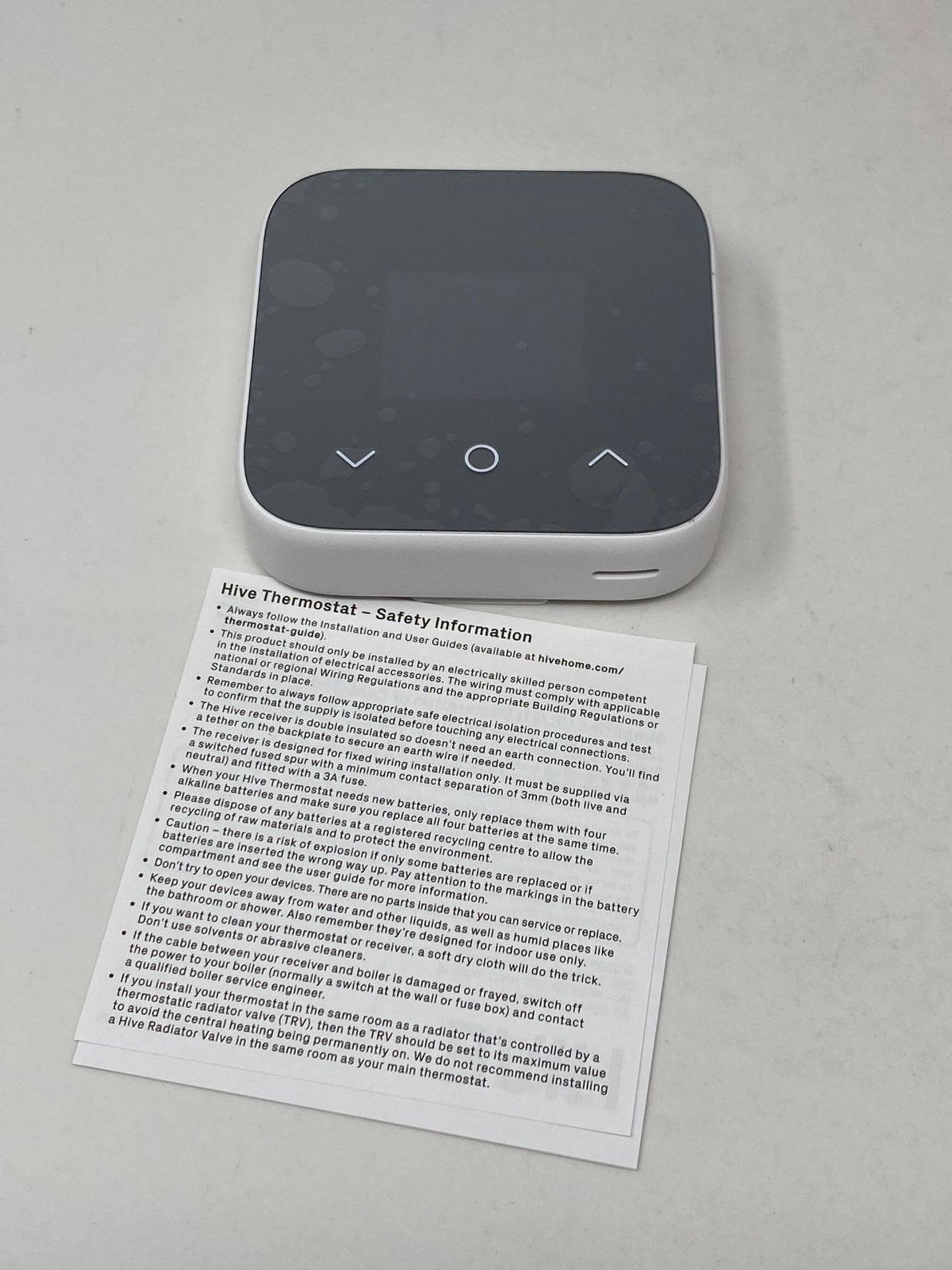 RRP £79.00 - Hive Thermostat Mini For Heating Control (Combi Boilers & Multizone Hubless) With Open - Image 5 of 5
