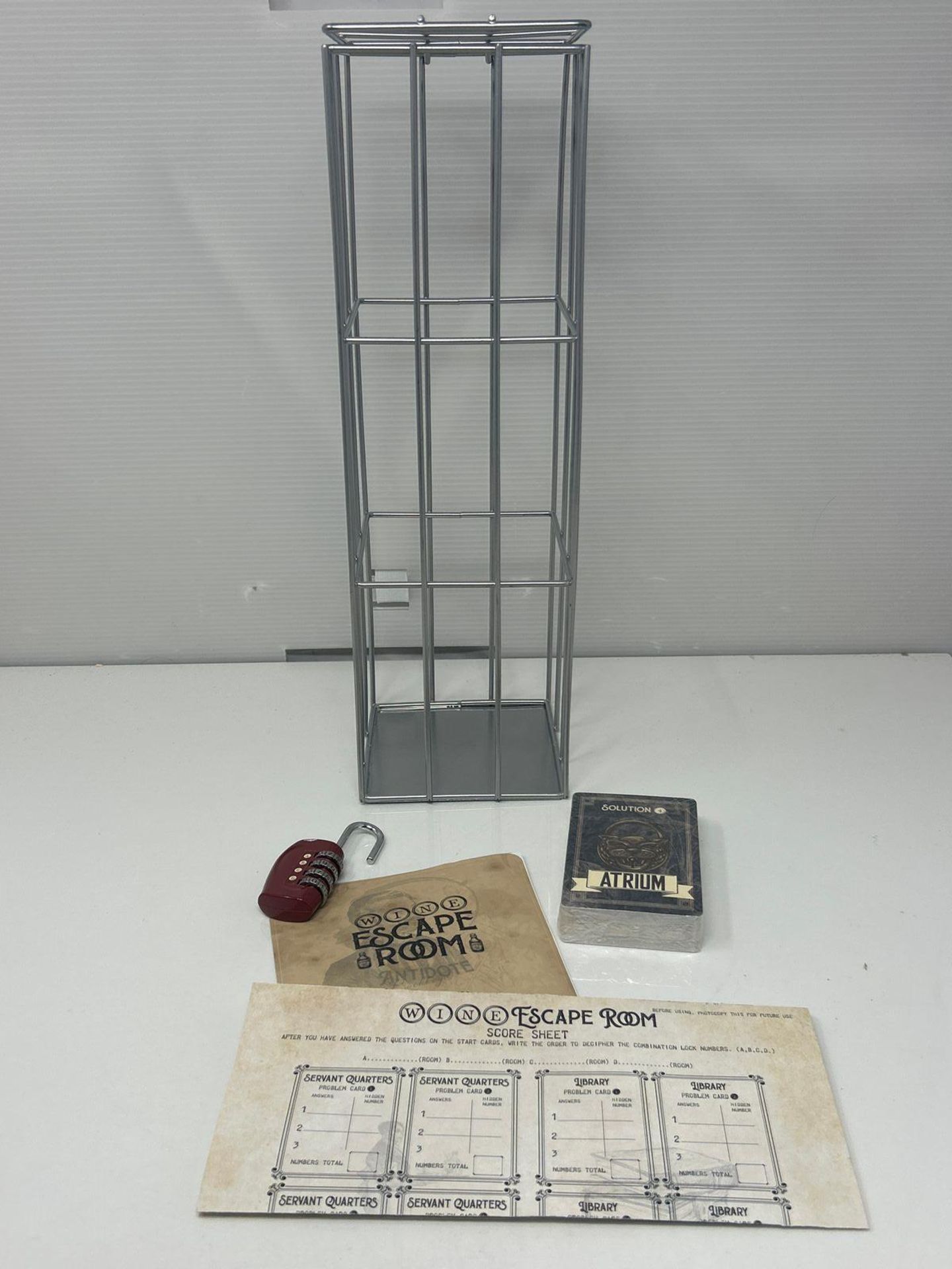 Boxer Gifts Wine Escape Room Game-Bottle Puzzle Box For Adults-Unusual Fun Gifts For Men & Women-Un - Image 3 of 3