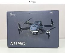 RRP £127.88 - NAFYRE N11 PRO GPS Drone with Camera for Adults 4K UHD, 90 Min Long Flight Time, Long
