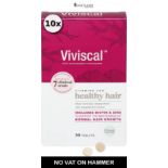 NEW - RRP £300.00 - 10 x Viviscal Hair Supplement for Women, Biotin & Zinc Tablets (300 Tablets)