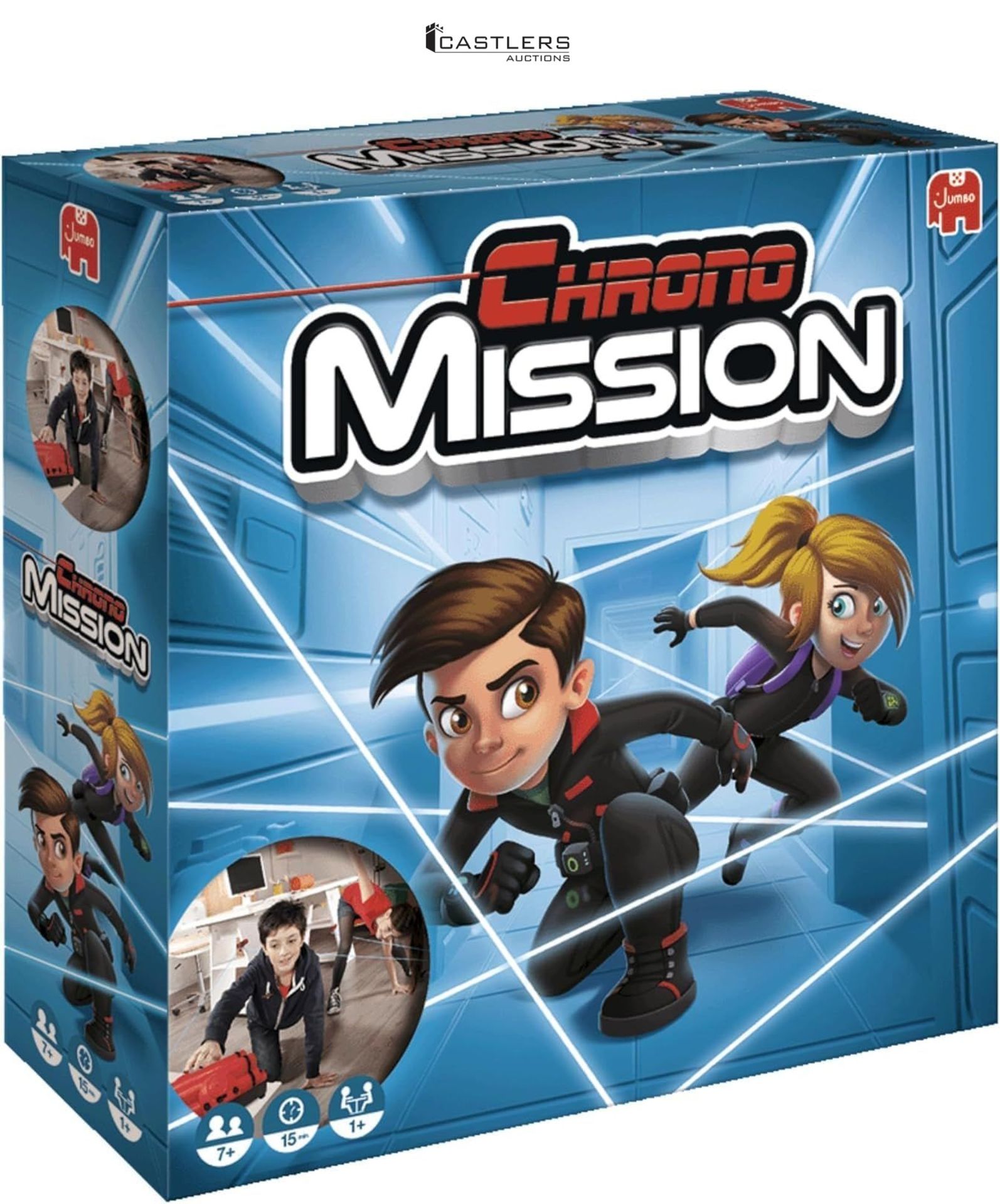 Chrono Mission Game - The Ultimate Adventure Spy Game for Kids - Become a Real Secret Agent, Cross