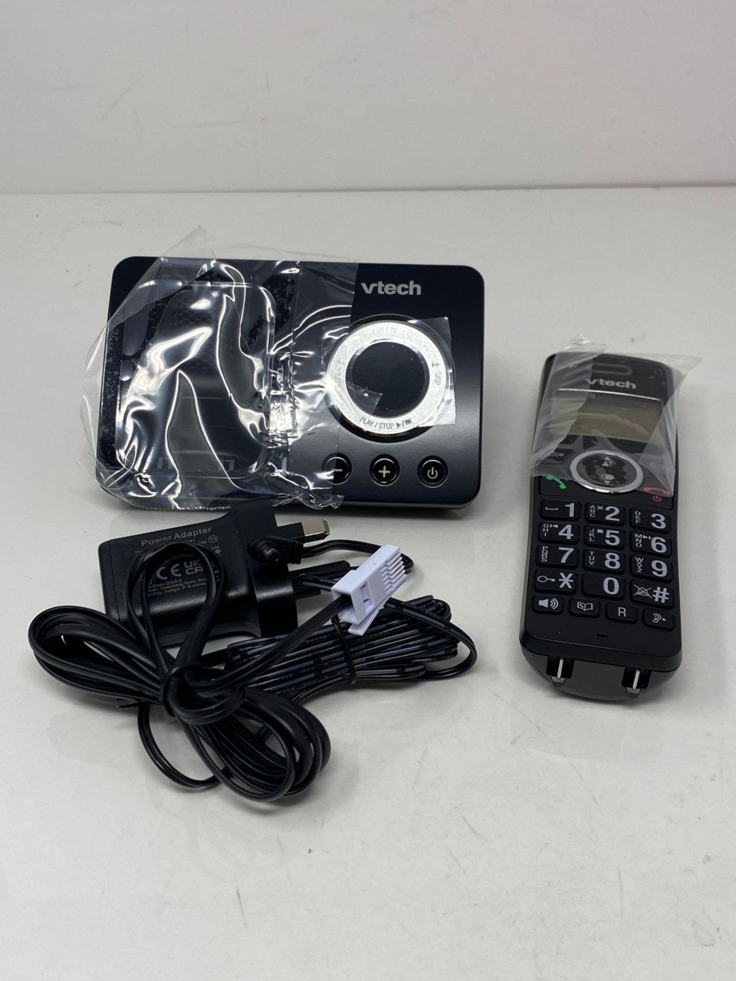 VTech ES2050 DECT Cordless Phone with Answering Machine,Call Block,Easy-to-Read Backlit Display,Lan - Image 3 of 5