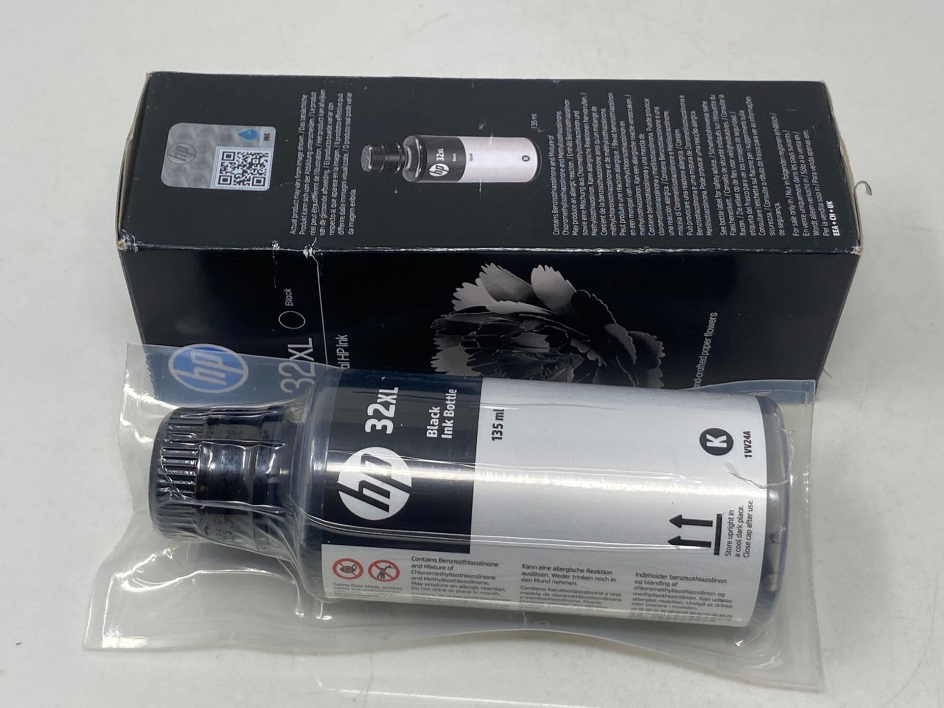 NEW - HP Original 135ml Ink Bottle, Black, Single Pack, 6000 Print Pages or Up to 3 Years of Yield - Image 2 of 3