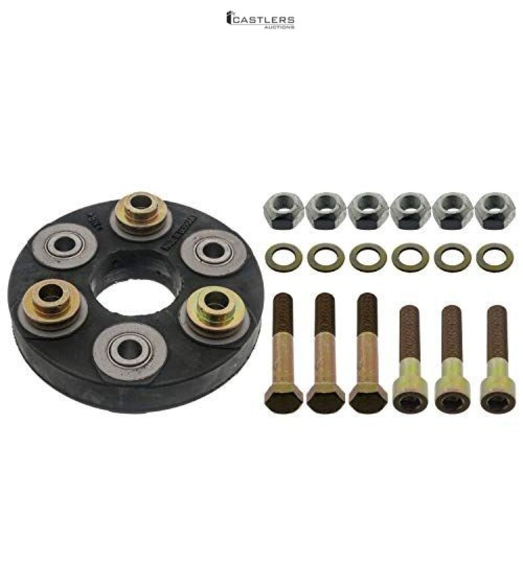 febi bilstein 01527 Flexible Coupling Kit for propshaft, pack of one
