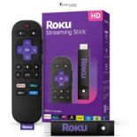 Roku® Streaming Stick™ 2025 – HD Roku Streaming Device for TV with Voice Remote – Free and Live TV