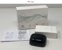 RRP £118.98 - Rechargeable Sound Device with Charging Case- Auto Turn on/Off & Noise Cancellation F