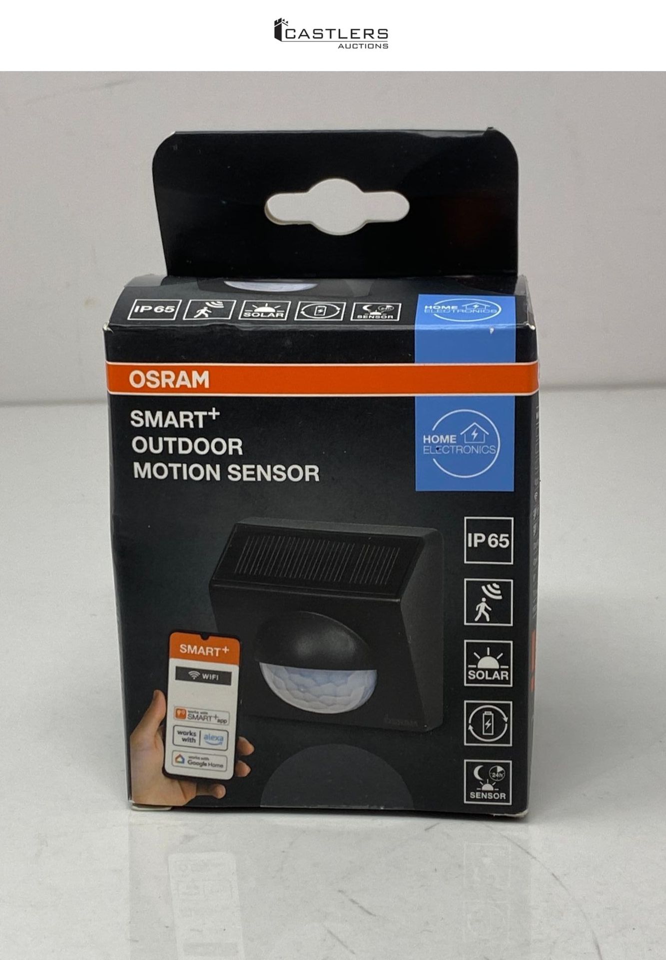 OSRAM SMART+ WIFI Outdoor Motion Sensor in Anthracite, IP65 protection, for outdoor smart home appl