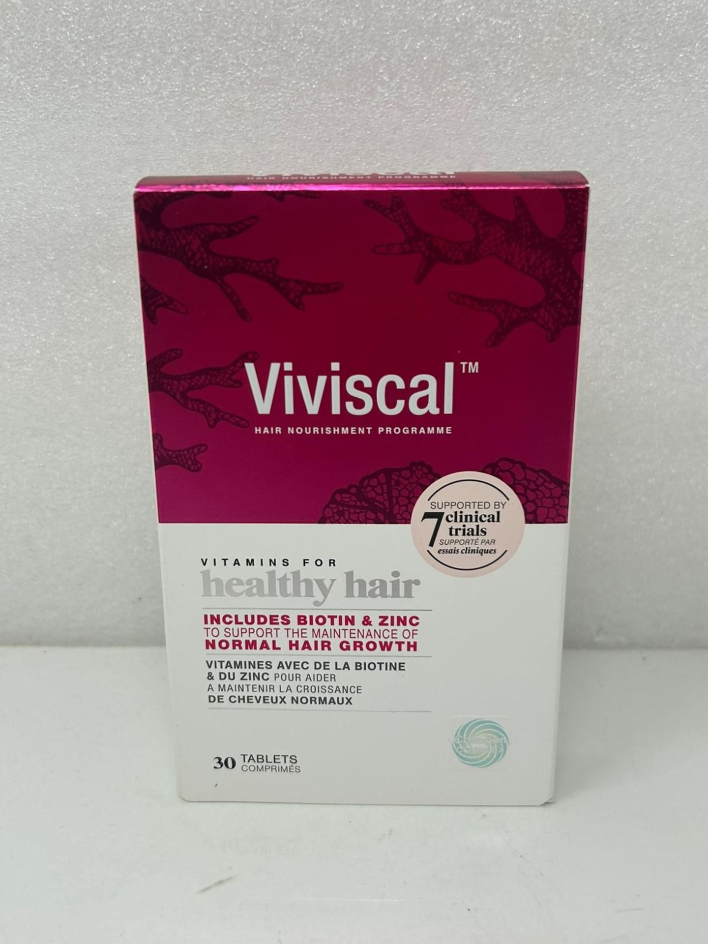 NEW - RRP £120.00 - 4 x Viviscal Hair Supplement for Women, Biotin & Zinc Tablets (120 Tablets) - Image 2 of 4