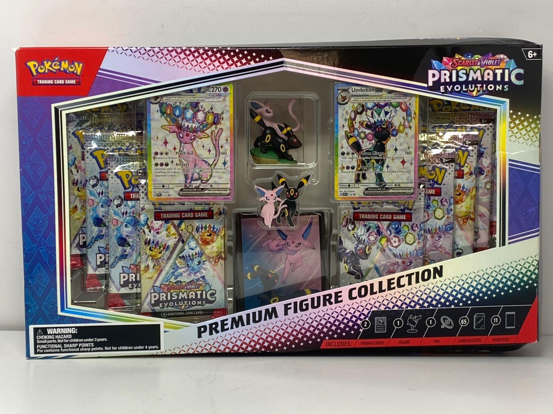 NEW - RRP £69.99 - Pokémon TCG: Scarlet & Violet—Prismatic Evolutions Premium Figure Collection (2 - Image 2 of 4