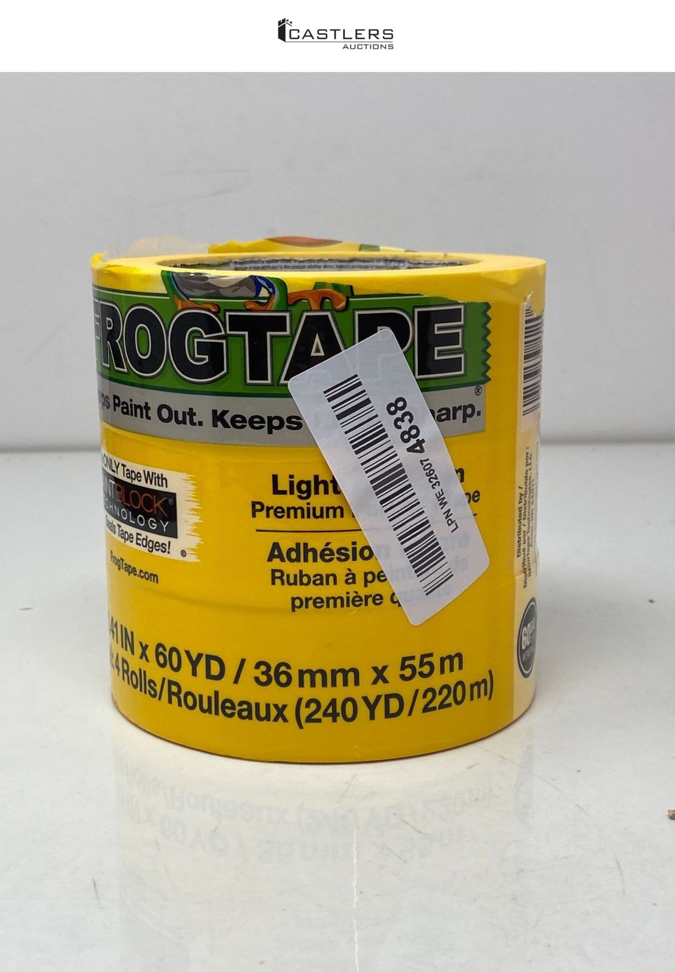 Frog Tape Delicate Surface Masking Tape for Painting 36mm x 55m, Decorators Tape, Painters Masking