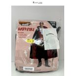 Spooktacular Creations Renaissance Medieval Scary Vampire Deluxe Halloween Costume for Men Role-Pla