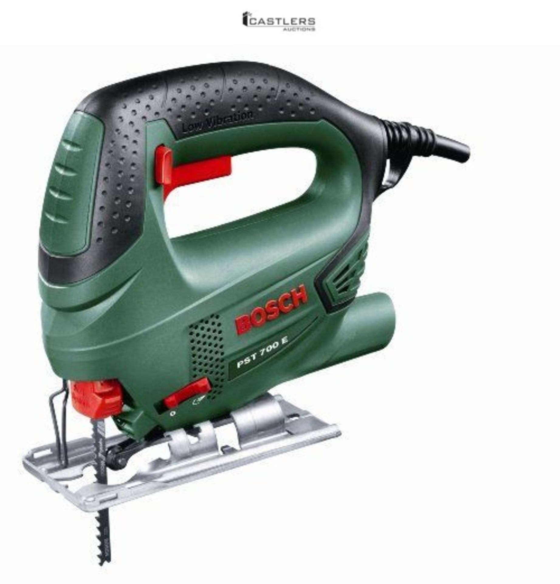 RRP £59.00 - Bosch Home and Garden Jigsaw PST 700 E (500 W, 1x saw blade, in carrying case)