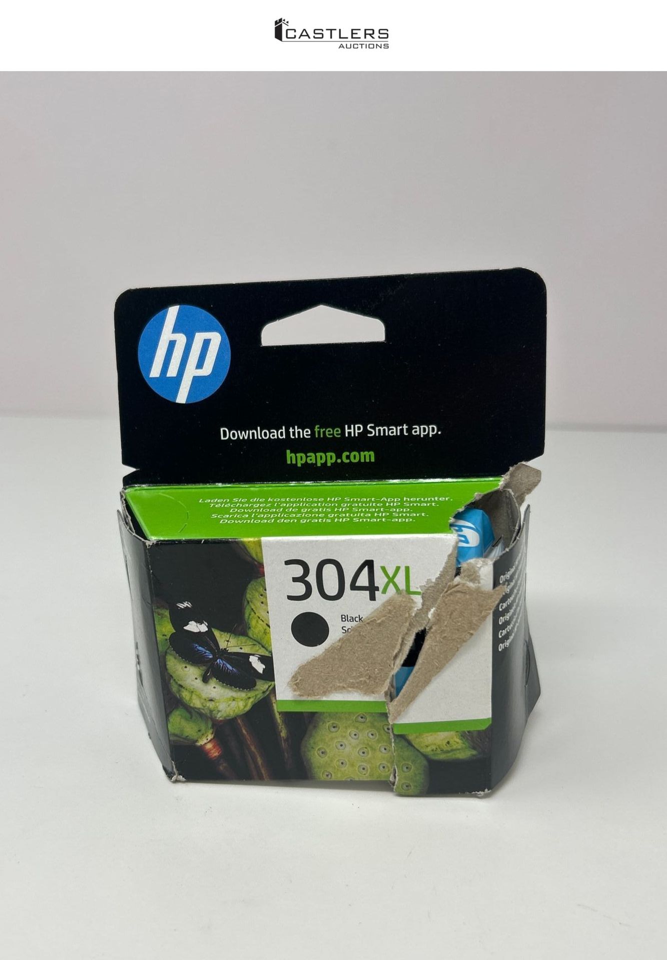 HP N9K08AE 304XL High Yield Original Ink Cartridge, Black, Packaging may vary, Pack of 1